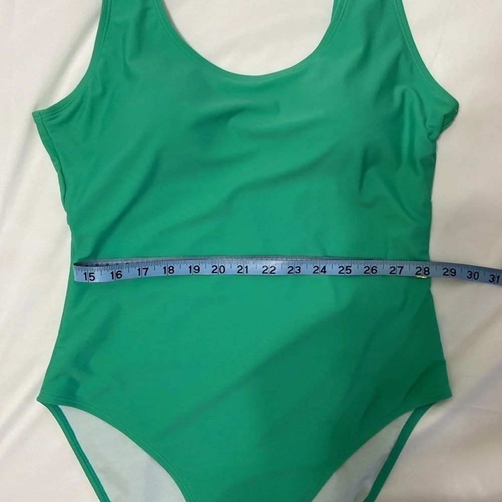 Nicole Miller Studio, Light Greene,One piece Bath Suit. Size- Large.New With Tag - Picture 4 of 8